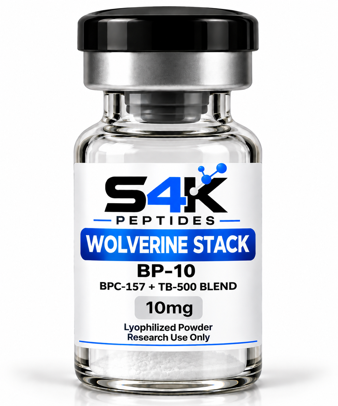 S4K Wolverine Stack BP-10, 10mg vial.