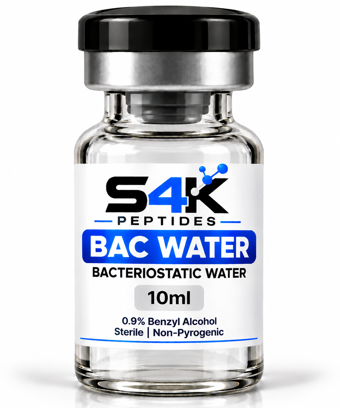 S4K BAC Water, 10ml vial.